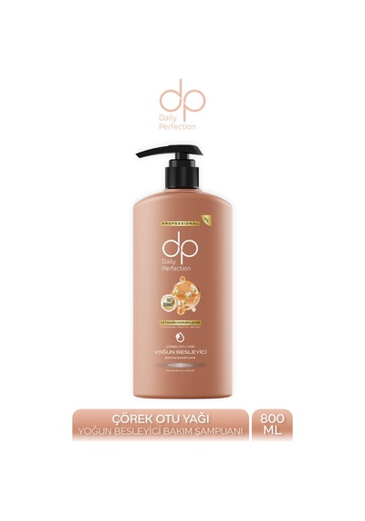 Dp Daily Perfection Şampuanı Çörek Otu Yağı 800 ML