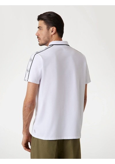 Quattro Erkek Polo T-shirt Beyaz
