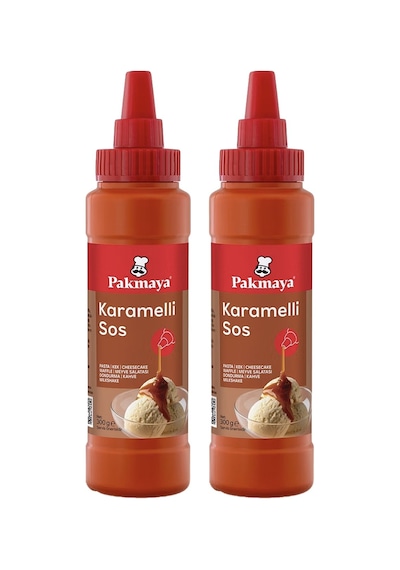 Pakmaya Sıvı Tatlı-pasta-dondurma Sosu 300 Ml Karamelli 2 Li
