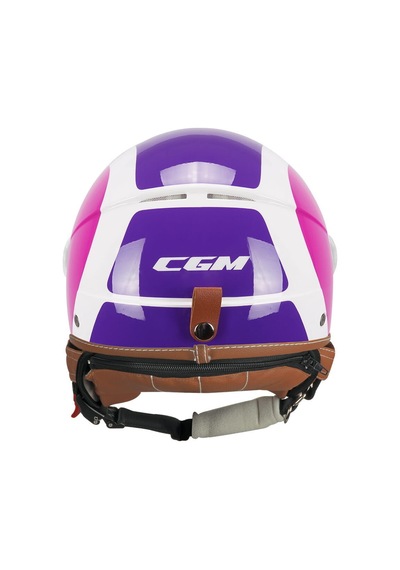 Cgm 191g Pix Sprint Viola Fucsia Fluo Sagomata Açık Kask Beyaz-pembe-mor