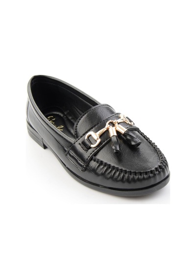 Siyah Kadın Loafer Ayakkabı K01140006242