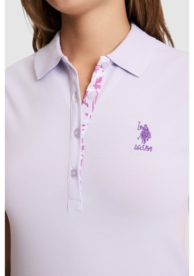 U.s. Polo Assn. Kadın Lila Tişört Basic 50321798-vr034