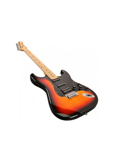 Madison Meg-3ts Elektro Gitar Sunburst Strat Tipi Klasik Rock Gitarı
