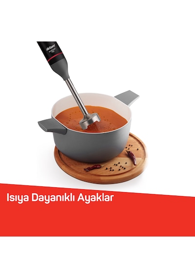 Arzum AR1204 Starchef Pro 1800 W 4 Bıçaklı 1.5 L Hazneli 2 Kademeli Multi Blender Seti