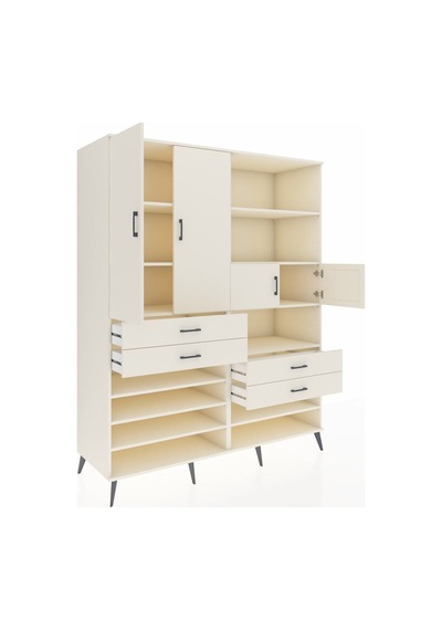 Kronos Gardrop 11 Raflı 4 Çekmeceli 4 Kapaklı 176x59x221 Aytaşı-aytaşı Aytaşı Kronos Gardrop 11 Raflı 4 Çekmeceli 4 Kapaklı 176x59x221 Aytaşı-aytaşı Aytaşı