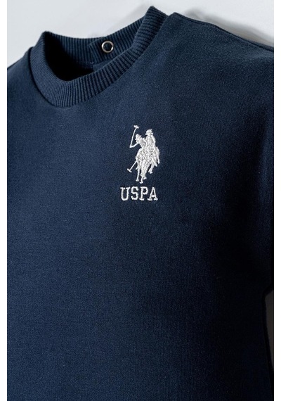 U.S. Polo Assn. U.s. Polo Assn Erkek Bebek 2 Li T-şhirt Takım Lacivert-2262 Lacivert