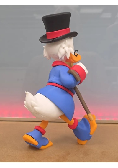 Mc.duck Figür 20cm-3d Baskı-kolleksiyonluk Biblo