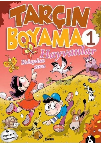 Tarçın Boyama 1 - Hayvanlar- Çakıl