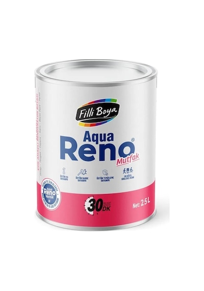 Filli Aqua Reno Mutfak Beyaz 2.5lt 2.5 L
