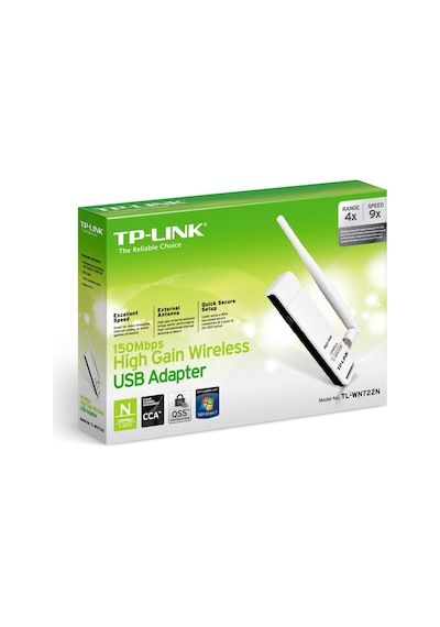 Tp-Link Tl-Wn722N 150Mbps Antenli Kablosuz USB Adaptör
