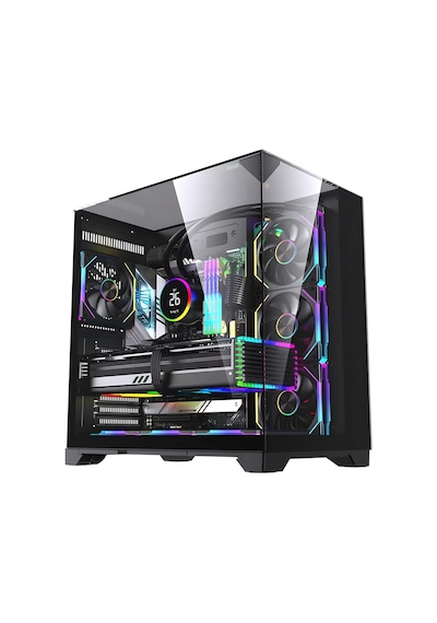 Snt Subzero Plus 7 X Argb Fan Uzaktan Kumanda Midi Tower Atx Siyah Oyuncu Kasası Snt Subzero Plus 7 X Argb Fan Uzaktan Kumanda Midi Tower Atx Siyah Oyuncu Kasası
