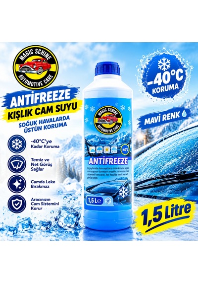 12'li -40 İnorganik Mavi Antifriz 1,5 Litre