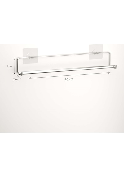 Teknotel Yapışkanlı Kancalı Havluluk Krom St160 Krom