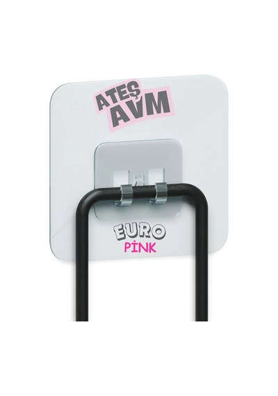 10 Adet 7x7 Cm Süper Güçlü Yapışkanlı Banyo Askısı 10adet Sticker Raf Tutucu Askı Çok Renkli Diğer