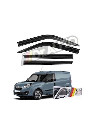 Opel Combo 2012-2018 Arası Cam Rüzgarlığı 4lü