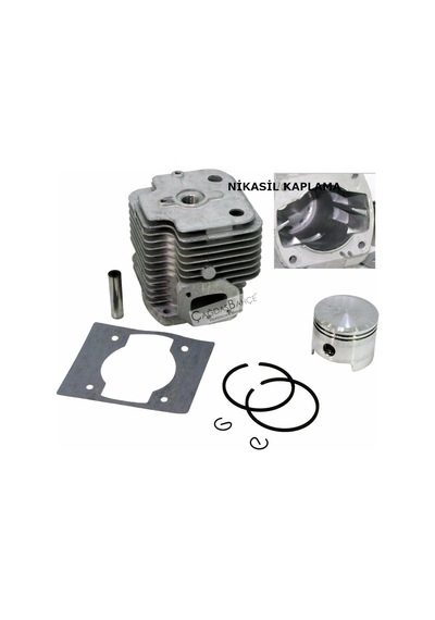3Wf 2.6 İlaçlama Nikasil Silindir Piston Seti 40 Mm