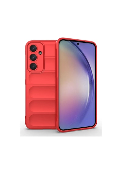 Galaxy M14 5g Kılıf Optimum Silikon - Kırmızı