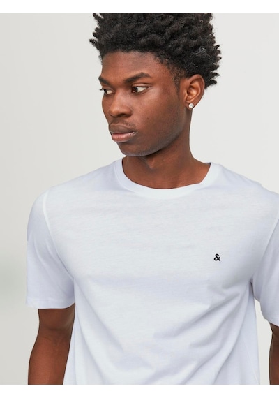Jack & Jones Jjepaulos Tee Ss Crew Neck Noos Erkek T-shirt-27879-beyaz Beyaz Jack & Jones Jjepaulos Tee Ss Crew Neck Noos Erkek T-shirt-27879-beyaz Beyaz