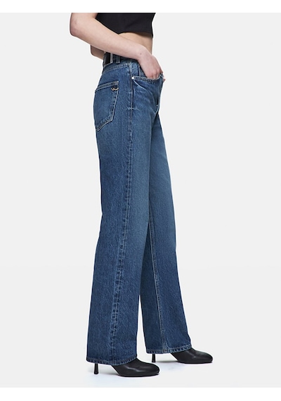 Ltb Vanetta Düz Paça Yüksek Bel Jean Pantolon 010095176315881 55948 Karışık Çok Renkli