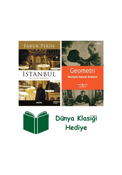 İstanbul Şehrin Sırları + Geometri + Dünya Klasiği Hediye