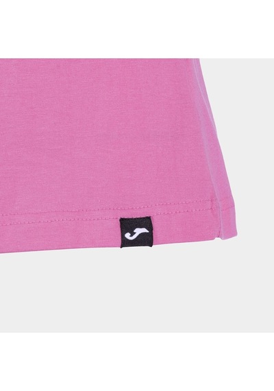 Joma 901170.541 Oasis Pembe Mavi Kolsuz Tişört Pembe