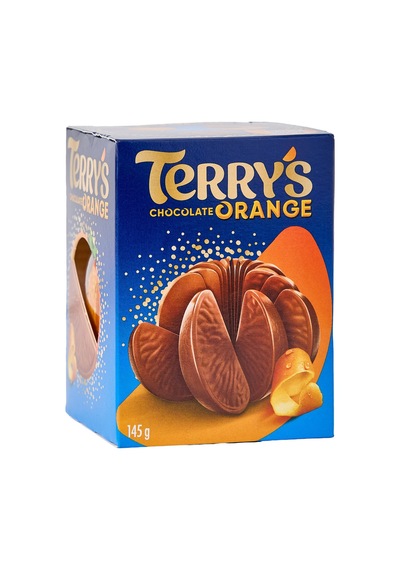 Terry's Ball Milk Orange Portakal Aromalı Sütlü Çikolata 145 G - 8 Adet Tarı