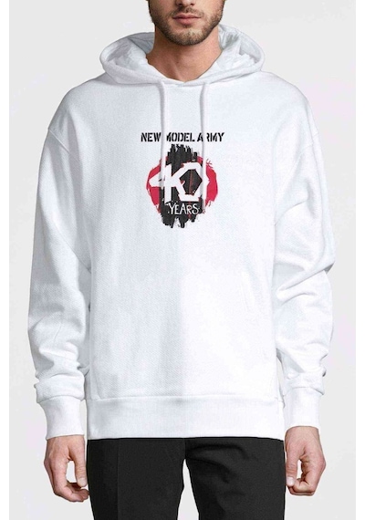 New Model Army Istanbu 40 Years Baskılı Beyaz Erkek Örme Sweat (531029571)