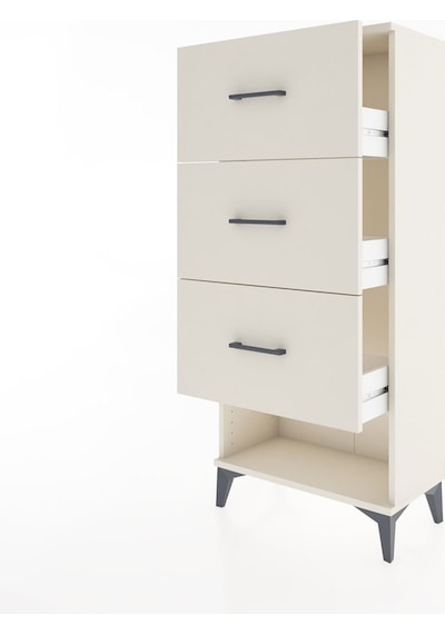 Hyperion Dolap 3 Çekmeceli 60x44x134 Aytaşı-aytaşı Aytaşı