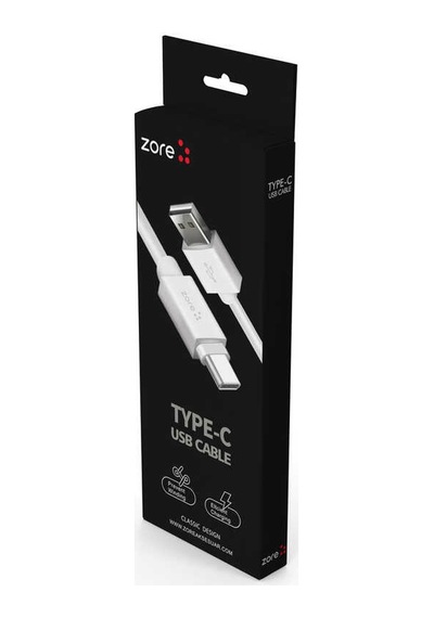 Beyaz Z-39 Type-c Kablo-zore
