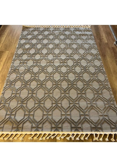 İpek Mekik Halı Lux 11709 Grey Modern İskandinav Halı