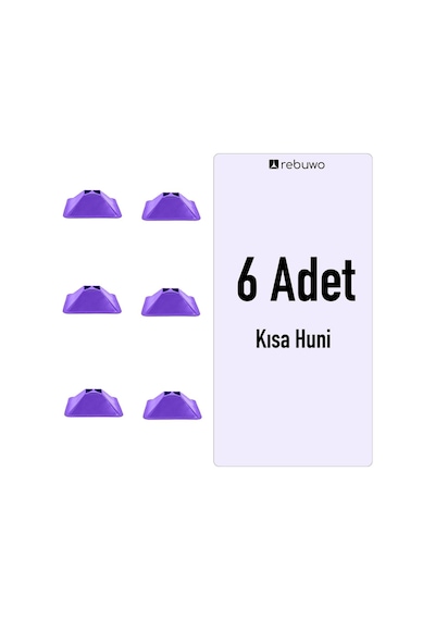 Antrenman Çanağı 6'lı Idman Çanağı Mor