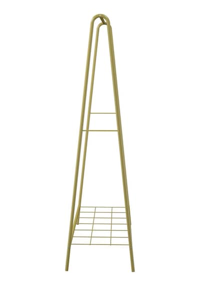 Metallica Concept Oval Telli Gold Butik Elbise Askılığı Konfeksiyon Askılık Altın