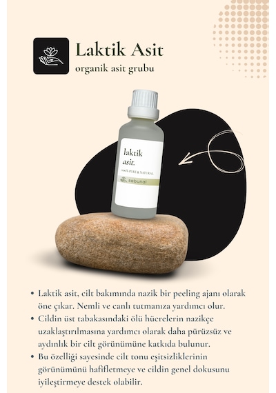 Laktik Asit Serumu 50 Ml - Cilt Yüzeyi Bakım Serumu