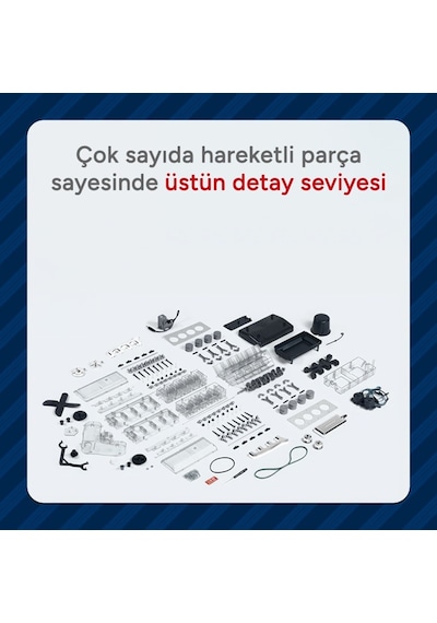 Büyük V8 Motor Teknik Yapım Seti