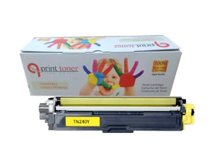 Qprint Brother Tn 240 Uyumlu Toner Sarı Hl3040 Hl3045 Hl3070 Hl3075 Dcp9010 Mfc9010 Mfc9125 Mfc9320