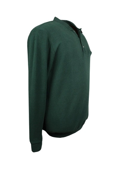 Erkek Büyük Beden Geniş Kalıp Polo Yaka Selanik Sweat Yeşil Cp 001 Erkek Büyük Beden Geniş Kalıp Polo Yaka Selanik Sweat Yeşil Cp 001