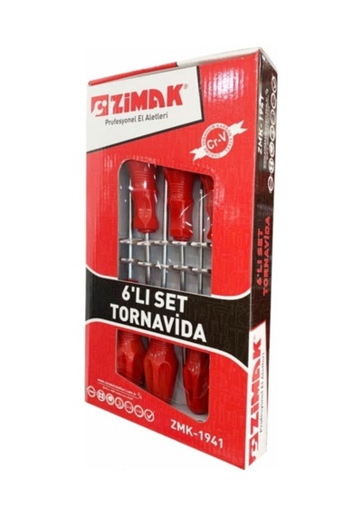 6 Lı Tornavida Seti Kutulu Zmk- 1941