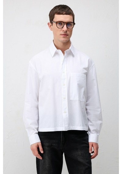 Antioch Boxy Fit Erkek Gömlek A26y10151 Beyaz