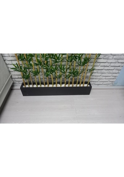 Bambu Speratör 220 Cm Boy 100 Cm Saksıda 15'li Yeşil