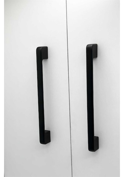 Arel Mat Siyah Tv Ünitesi Vestiyer Yatak Odası Mutfak Dolap Çekmece Kulpu 160 Mm 16 Cm 1 Adet