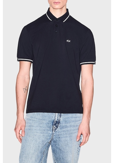 Armani Exchange % 100 Pamuk Regular Fit Şerit Detaylı Polo Erkek Polo Xm002356 Af13026 Ub101 Lacivert Armani Exchange % 100 Pamuk Regular Fit Şerit Detaylı Polo Erkek Polo Xm002356 Af13026 Ub101 Lacivert