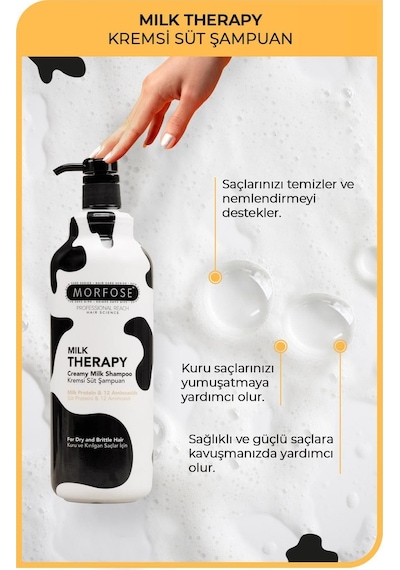 Milk Therapy Şampuan 1000 Ml 3 Adet