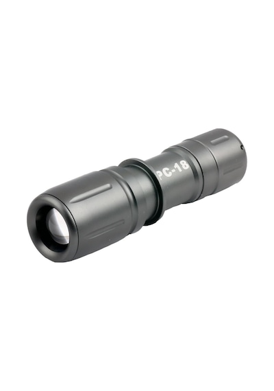 Police Pc-18 Cree Power Led+Zoom El Feneri  Pilli Gri