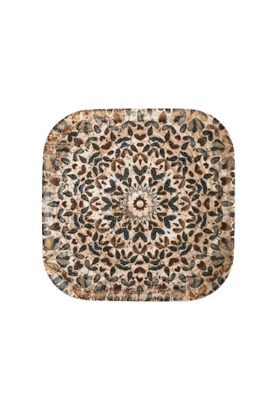 Mudo Home Ephesus Kare Pasta Tabağı Seti 17cm- 6lı Çok Renkli