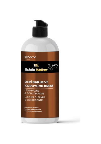 Araç Oto Deri Bakım Ve Koruyucu Krem 500ml Onyx