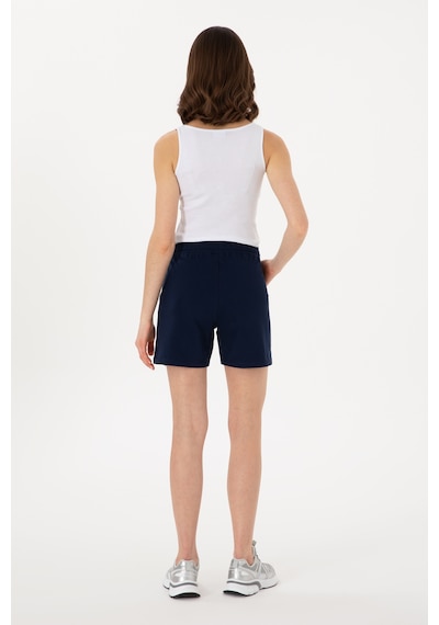 U.s. Polo Assn. Kadın Lacivert Şort Örme 50300840-vr033 Lacivert