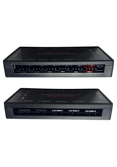 Archon 3 Pin 5v Argb + 4 Pin 12v Pwm Kumandalı Fan Kontrolcü Hub 7 Port