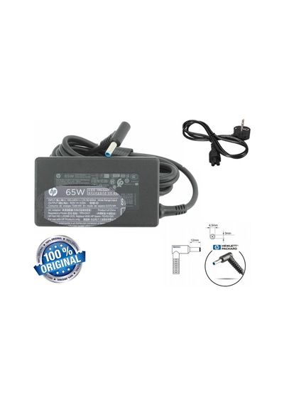Hp 19.5v 3.33a 65w 4.5 3.0 mm Adaptör Şarj Cihazı