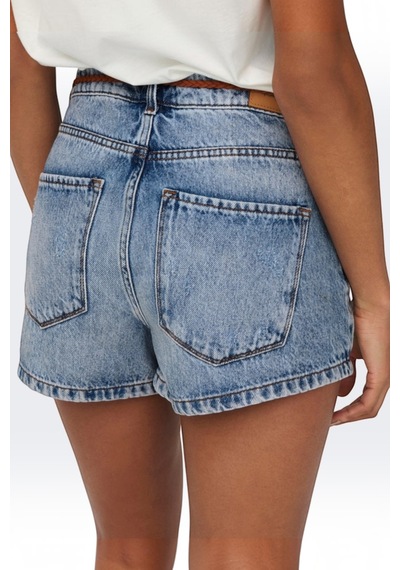 Only Onlkelly Hw Shorts Dnm Azg017 Kadın Mavi Şort - 15221469