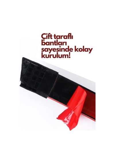 Karbon Desenli Ledli Spoiler Esnek Ledli Spoiler Universal Karbon